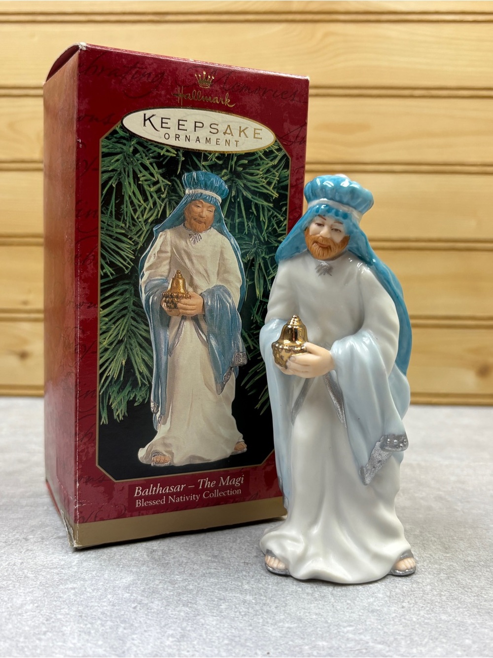 Hallmark Keepsake Balthasar Ornament Ceramic Magi Blessed Nativity